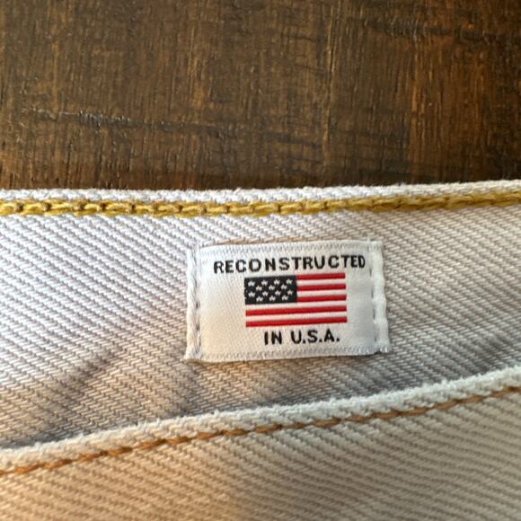 RE/DONE x Levi's Collaboration The Short in Pink Size 25 NWT - Picture 5 of 10